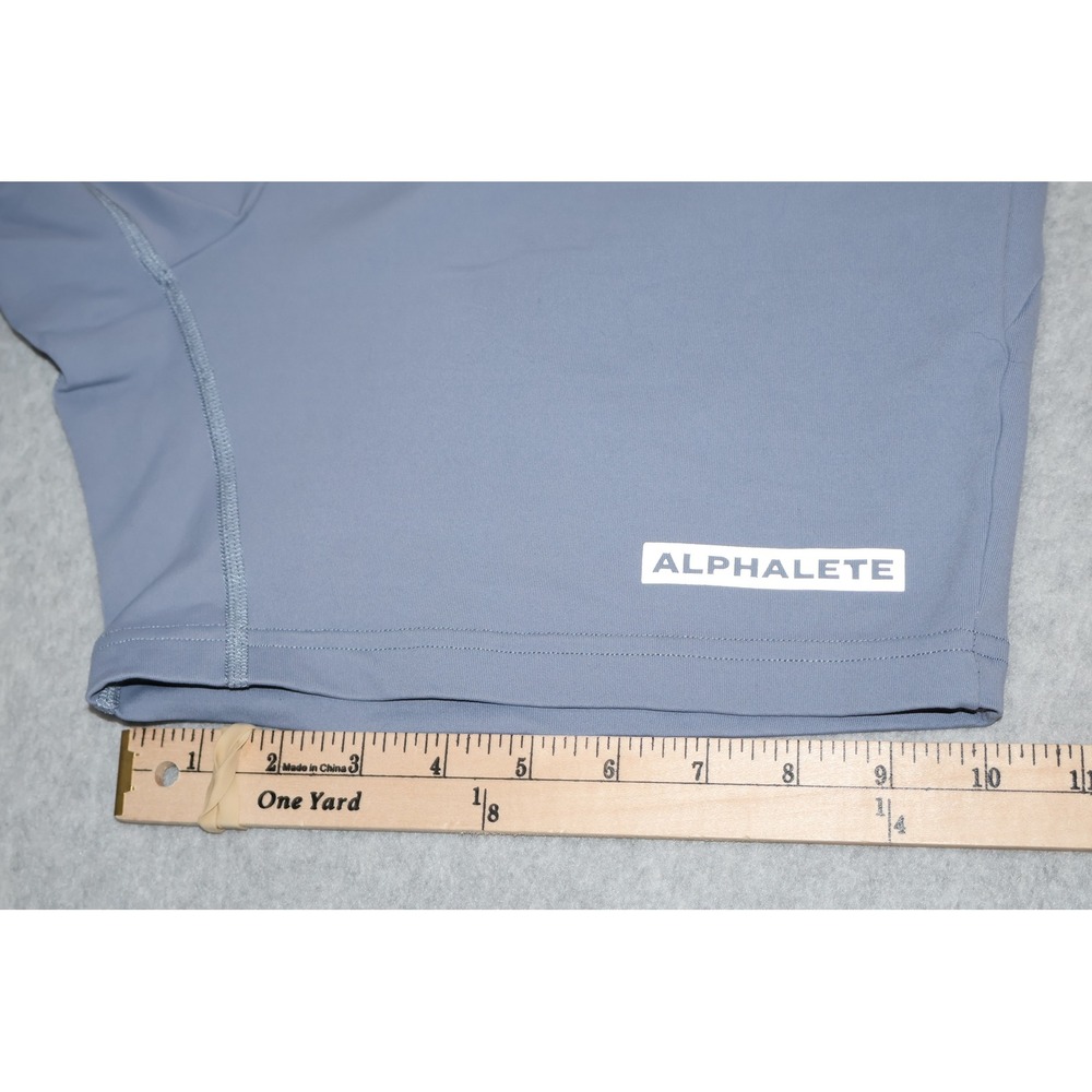 Alphalete Shorts Mens Medium Gray LDB MORE 1502 Activewear Athletic Gym - Picture 6 of 10